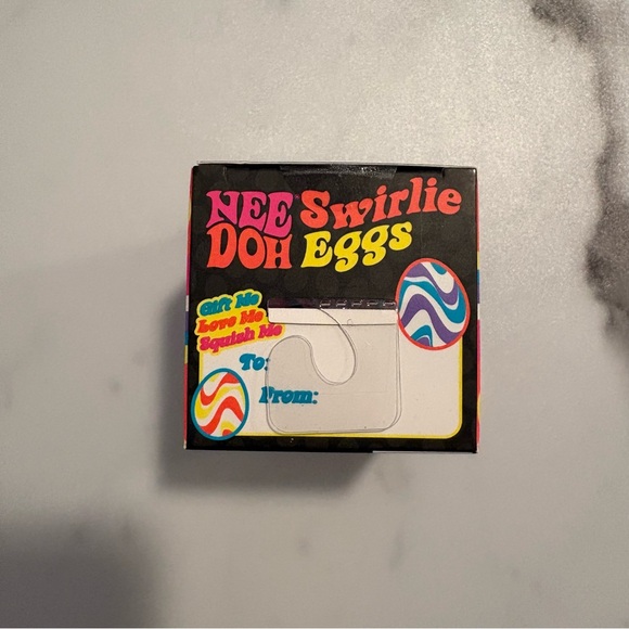 Nee Doh Swirlie Egg Toys BLUES - Picture 4 of 4
